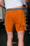 Athletic Short - Orange - White Camo Liner