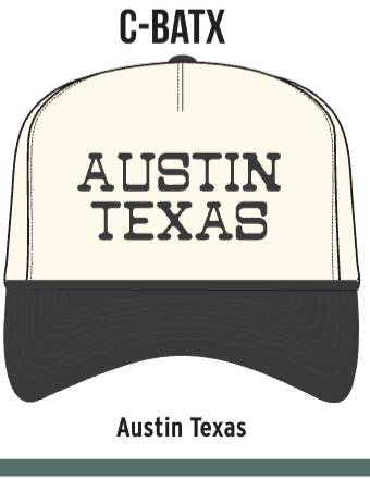 Cap - Austin Texas Black