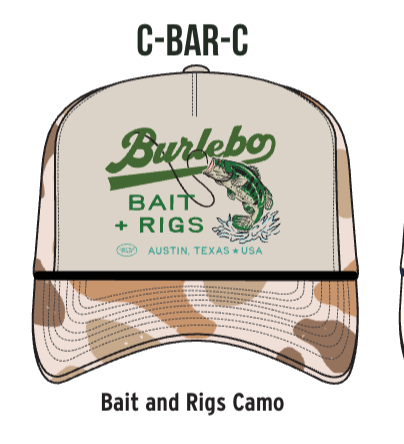 Cap-Bait and Rigs Camo