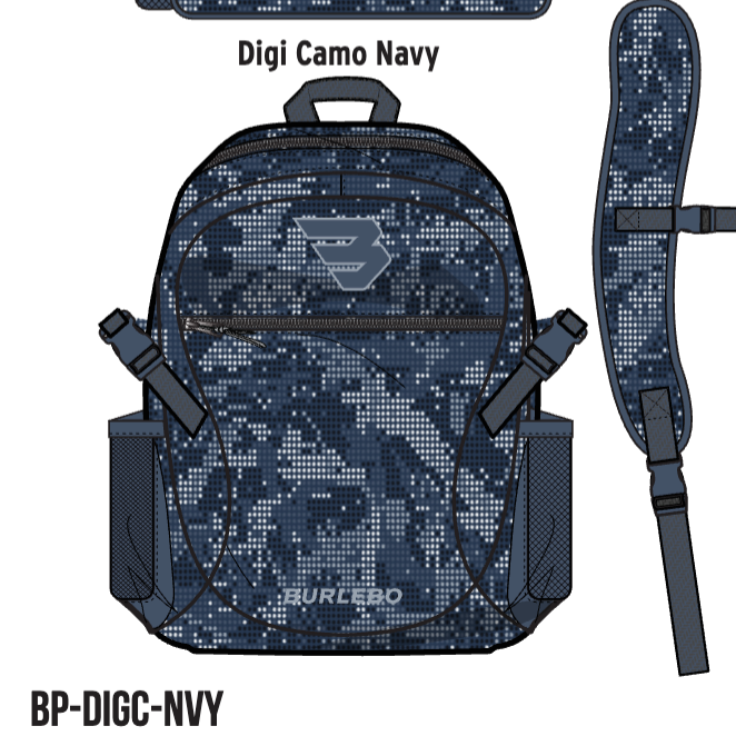 Backpack - Digi Camo Navy
