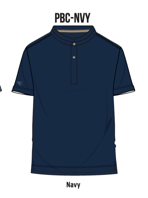 Performance Blade Collar Polo-Navy