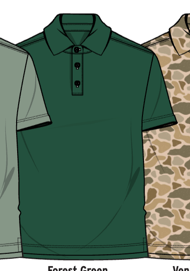 Performance Polo - Forest Green