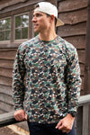 Throwback Camo Tee - Elk Horn Pocket - L/S