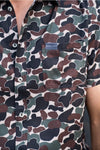 Performance Button Up -  Throwback Camo