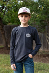 Youth - Classic Deer Camo Arrowhead - L/S