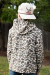 Youth Fleece Zip Up - Classic Deer Camo
