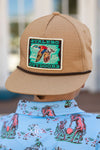 Youth Cap - Green Head Patch - Coyote Tan