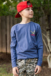 Youth Tee - BURLEBO Outdoors Duck - L/S