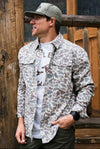 Cotton Twill Button Up - Classic Deer Camo
